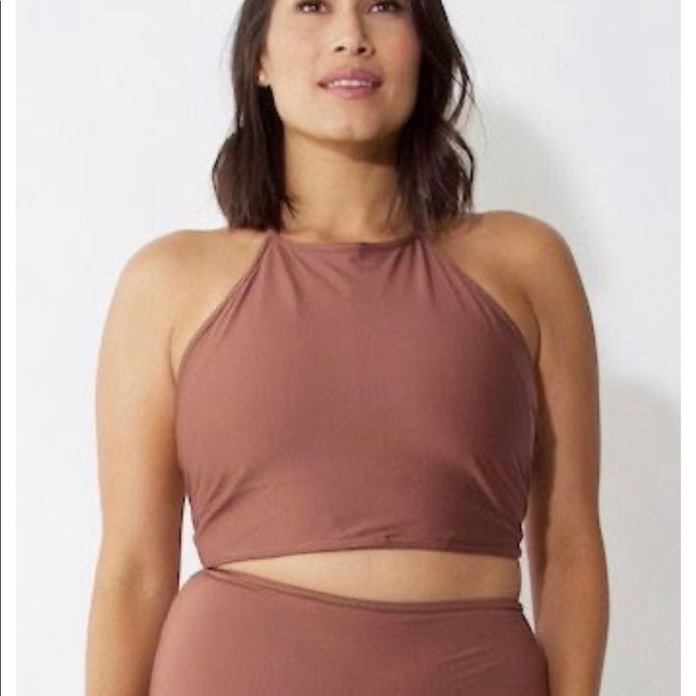 Neverworn Hackwith Design House Halter Swim Top